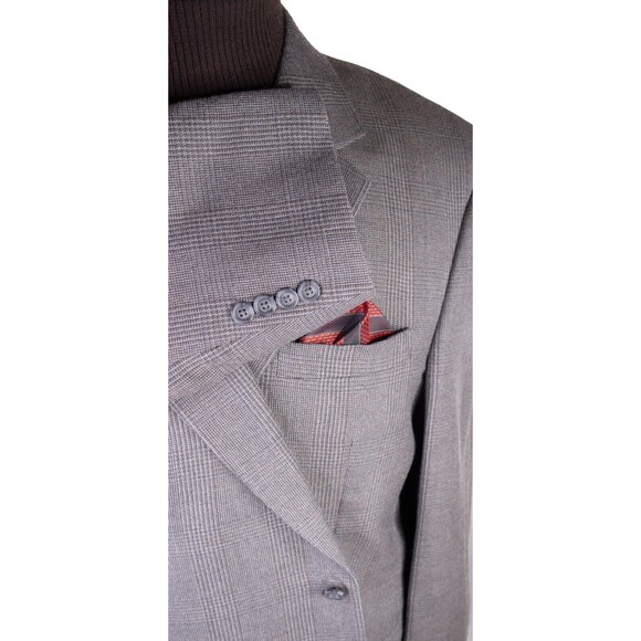 Lot Of 2* Jos A Bank Blazers Sport Coats Casual 2-Button Jackets Sz 48R/S Wool - Picture 5 of 16